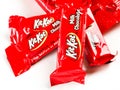 Bag of Kit Kat Chocolate Candy Royalty Free Stock Photo