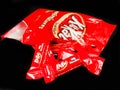 Bag of Mini Kit Kat Candy Bars Royalty Free Stock Photo