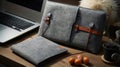 Comfycore Grey Leather Case With Meticulous Design