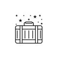 Bag travel luggage icon. Element of bags icon Royalty Free Stock Photo