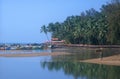 Baga beach in India Royalty Free Stock Photo