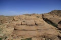 Baga Gazriin Chuluu rock formations, Mongolia Royalty Free Stock Photo