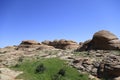 Baga Gazriin Chuluu rock formations, Mongolia Royalty Free Stock Photo