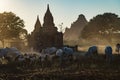 The UNESCO World Heritage site of the temples of Bagan, Myanmar