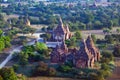 Bagan Archaeological Zone, Myanmar Royalty Free Stock Photo