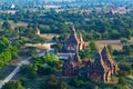 Bagan Archaeological Zone, Myanmar Royalty Free Stock Photo