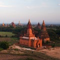 Bagan Archaeological Zone, Myanmar Royalty Free Stock Photo