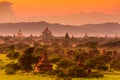 Bagan Archeological Zone Royalty Free Stock Photo