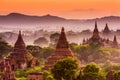 Bagan Archeological Zone Royalty Free Stock Photo