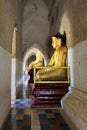 Bagan Gawdawpalin Temple Buddha Image, Myanmar Royalty Free Stock Photo