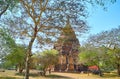 The tourists in Bagan, Myanmar