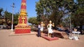 At Alo-Daw Pyi Pagoda in Bagan, Myanmar