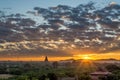 Bagan, Myanmar - Sunrise at the Bagan Archaeological Zone.