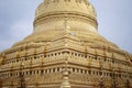 A famous golden stupa pagoda in Bagan, Nyaung-U, Myanmar