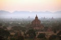 Bagan at sunset