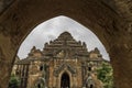 Bagan Temple of Dhammayangy Pahto under the rain