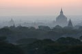 Bagan temples in Myanmar (Burma) Royalty Free Stock Photo