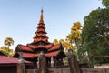 The Bagaya Kyaung monastery in Burma