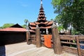 Bagaya Monastery, Innwa, Myanmar Royalty Free Stock Photo