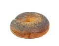 Bagel with poppy seeds Royalty Free Stock Photo