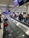 Baggage claim at airport