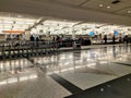 Baggage claim area