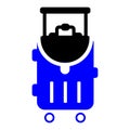 Baggage Icon in Dualtone Style