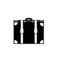Baggage icon isolated on white background.