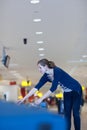 Baggage reclaim at the airport Royalty Free Stock Photo