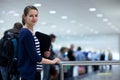 Baggage reclaim at the airport Royalty Free Stock Photo