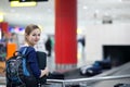 Baggage reclaim at the airport Royalty Free Stock Photo