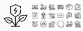 Baggage reclaim, Delivery plane and Map line icons for web app. Pictogram icon. Glare of light icons. Vector