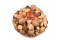 Bagged Mixed Nuts Royalty Free Stock Photo