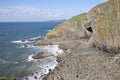 Baggy Point in north Devon Royalty Free Stock Photo