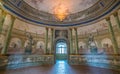 Indoor sight in the beautiful Villa Palagonia in Bagheria, near Palermo. Sicily, Italy.