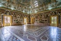 Indoor sight in the beautiful Villa Palagonia in Bagheria, near Palermo. Sicily, Italy.