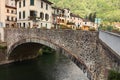 Bagni di Lucca, famous village for its hot springs and termal waters