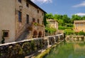 Bagno Vignoni Royalty Free Stock Photo