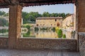 Bagno Vignoni Royalty Free Stock Photo