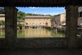 Bagno Vignoni Tuscany Royalty Free Stock Photo