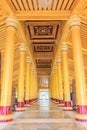 BAGO-MYANMAR-AUGUST 19: Inside of Kambawza Thardi Palace, Myanmar