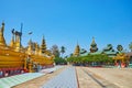 Explore Shwemawdaw Paya complex, Bago, Myanmar