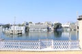 View of Pichola Lake from Bagore Ki Haveli