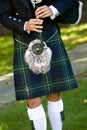 Bagpiper Royalty Free Stock Photo