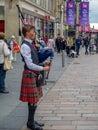 Bagpiper, Buchanan Street, Glasgow