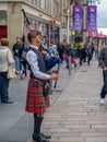 Bagpiper, Buchanan Street, Glasgow