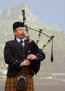 Bagpiper Royalty Free Stock Photo