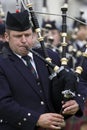 Bagpipes at the Highland Games in Scotland