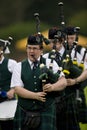 Bagpipes - Highland Games - Scotland Royalty Free Stock Photo