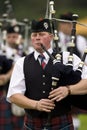 Bagpipes - Highland Games - Scotland Royalty Free Stock Photo